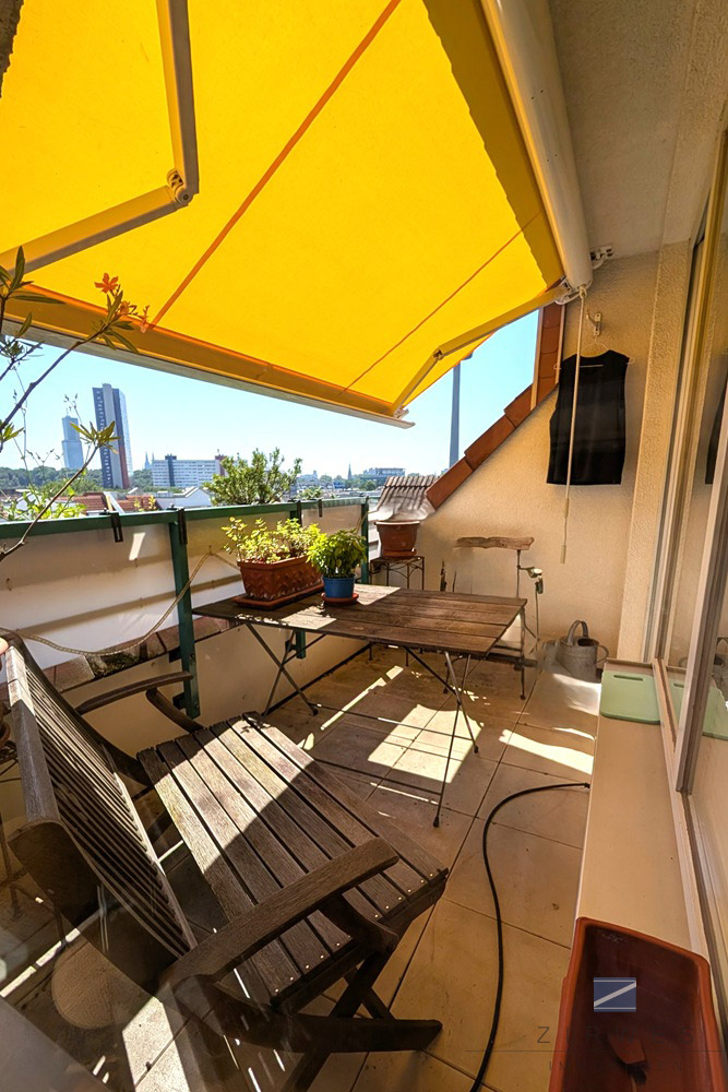 Dachterrasse Dachgeschosswohnung K�ln
