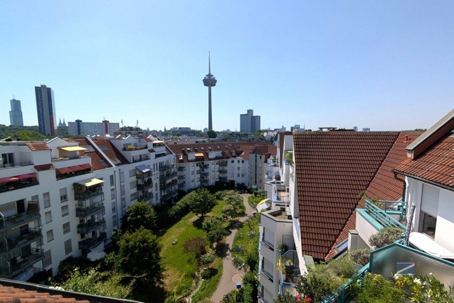 Ausblick Dachgeschosswohnung K�ln